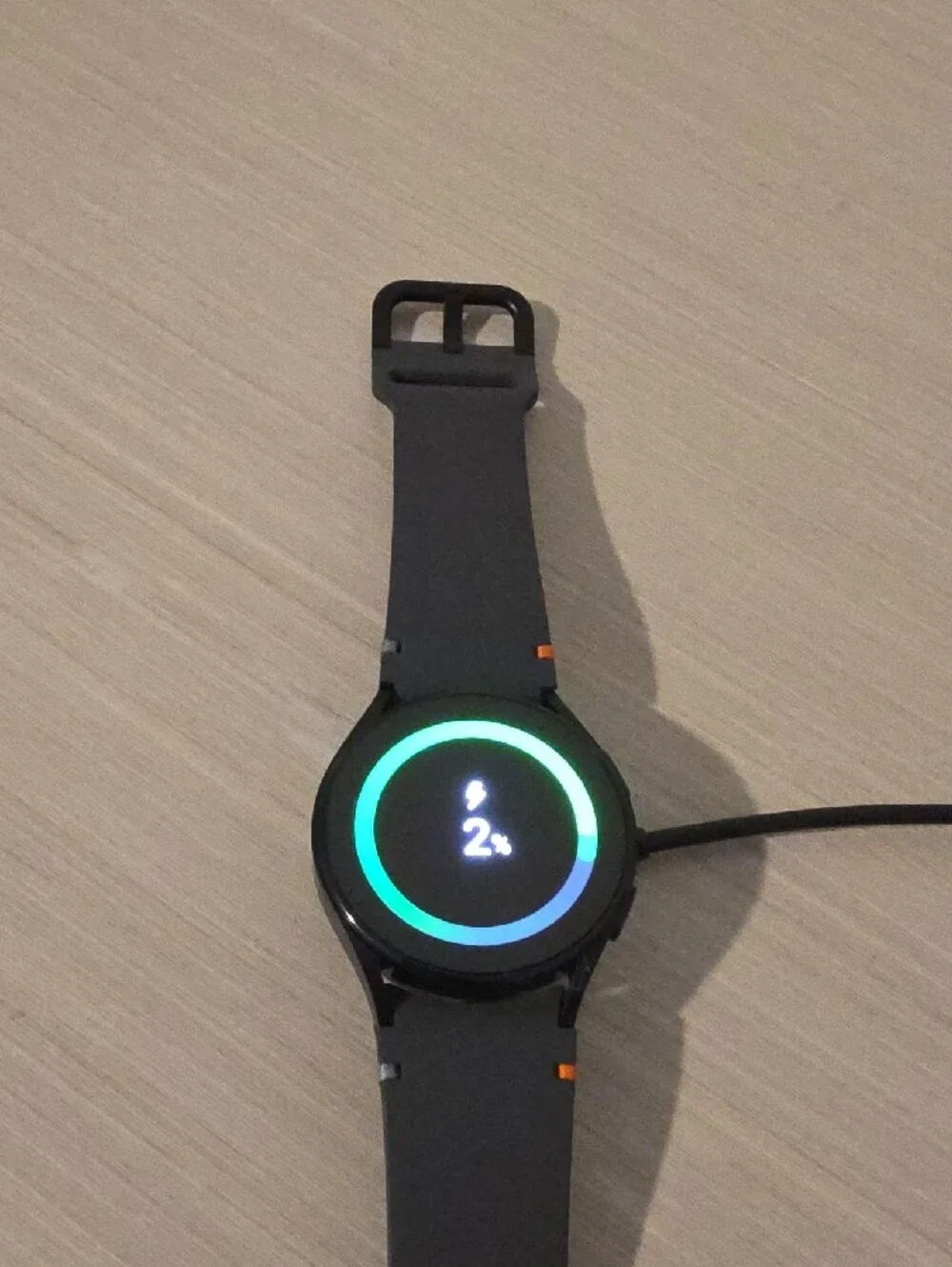 Samsung Galaxy FE Black Smartwatch with Silicone Band